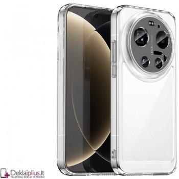 Silikoninis dėklas su kameros apsauga 2.0 mm storio - permatomas (Xiaomi 17 Ultra) Silikoninis dėklas su kameros apsauga 2.0 mm storio - permatomas (Xiaomi 17 Ultra)